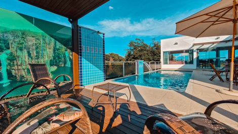 Ótimo Rancho Próximo Ao Centro De Capitólio e Escarpas do Lago