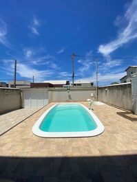 Beach house with private lagoon
