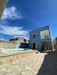 Beach house with private lagoon