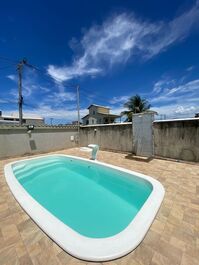 Beach house with private lagoon