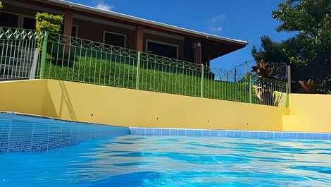 Farm with heated pool