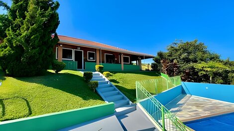 Farm with heated pool