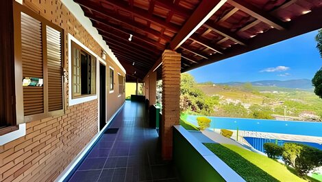 Farm with heated pool