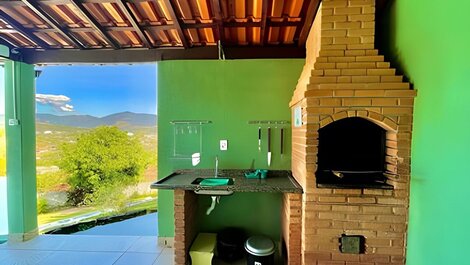 Farm with heated pool