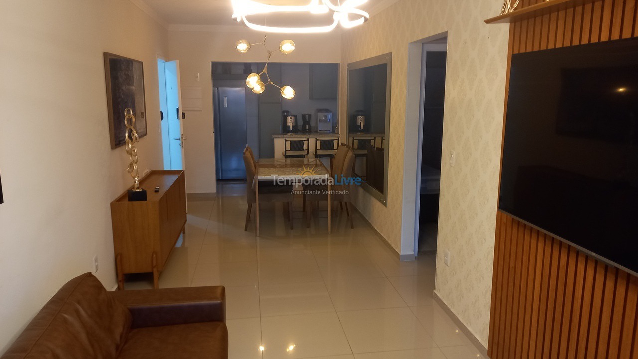 Apartamento para aluguel de temporada em Praia Grande (Praia do Caiçara)
