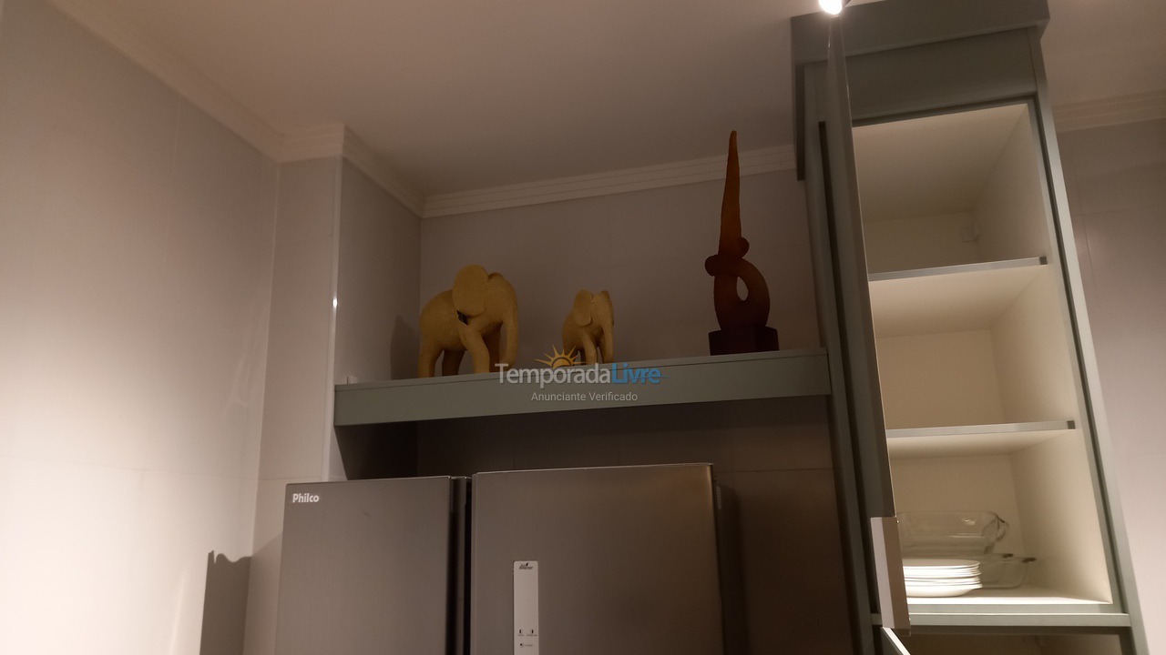 Apartamento para aluguel de temporada em Praia Grande (Praia do Caiçara)