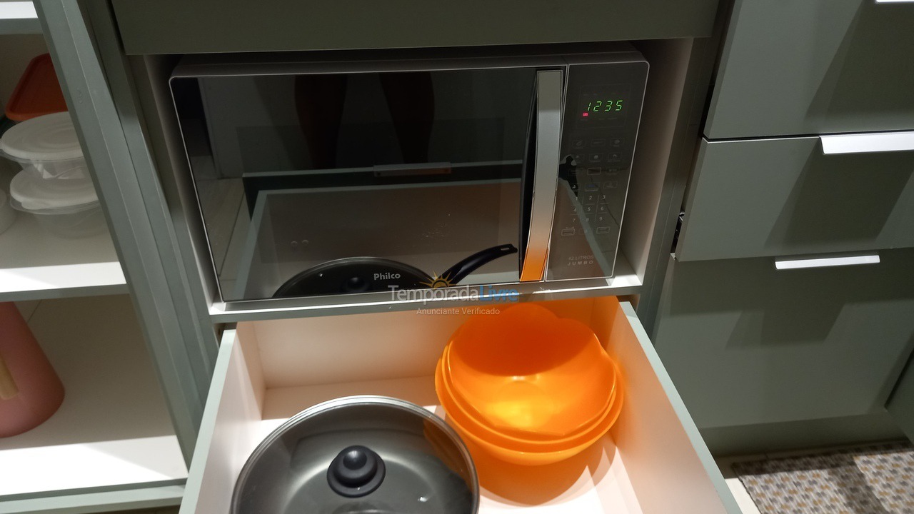 Apartamento para aluguel de temporada em Praia Grande (Praia do Caiçara)