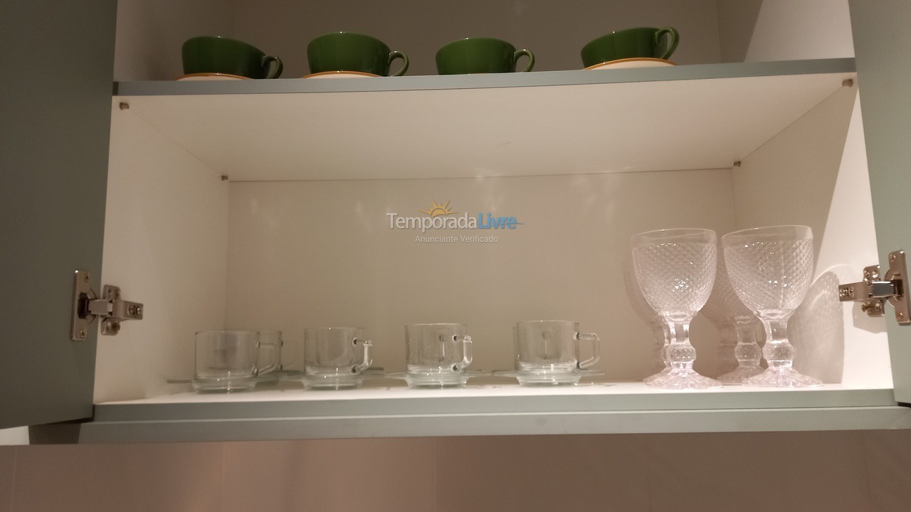 Apartamento para aluguel de temporada em Praia Grande (Praia do Caiçara)