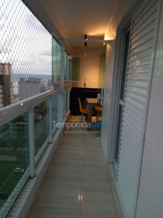 Apartamento para aluguel de temporada em Praia Grande (Praia do Caiçara)