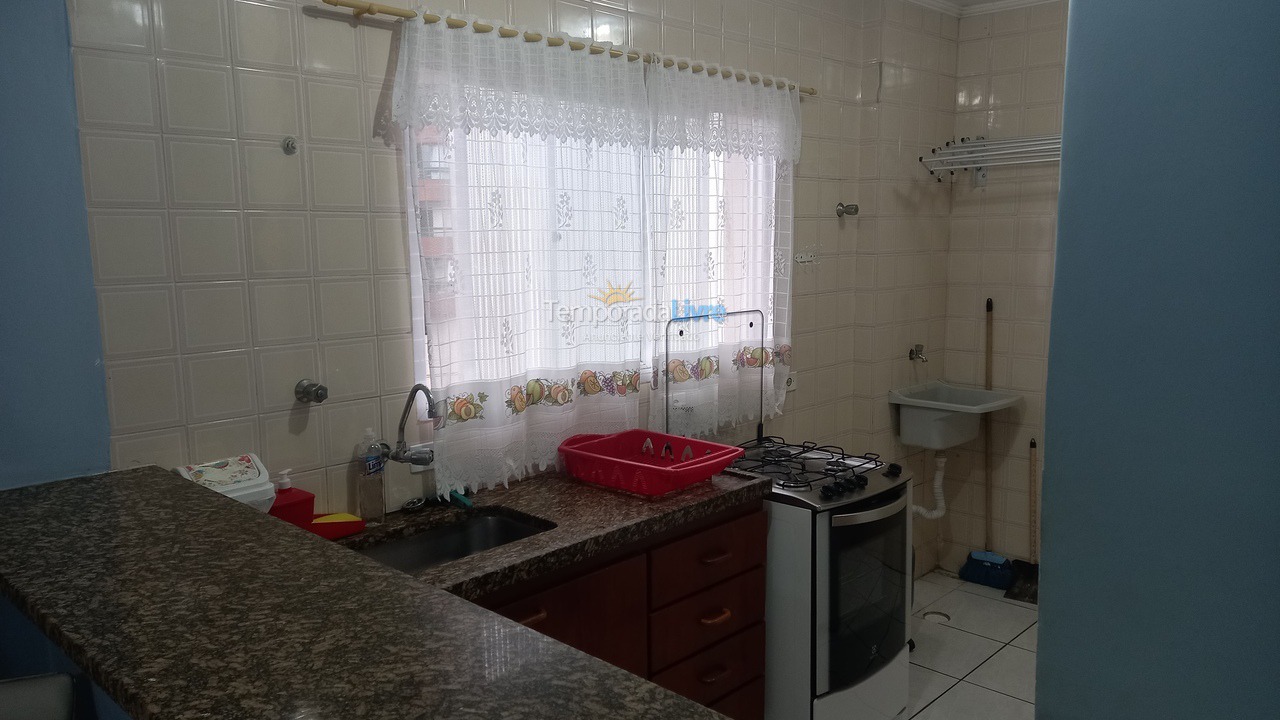 Apartment for vacation rental in Praia Grande (Guilhermina)