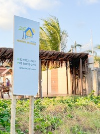 Casa de Praia pé na areia 🏖️🏝️