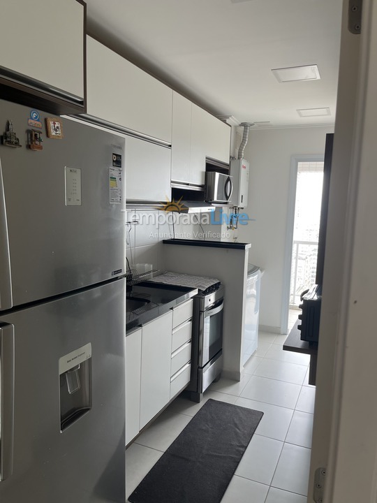 Apartamento para aluguel de temporada em Santos (Gonzaga)