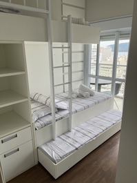 Quarto de hóspede para 3 pessoas 
