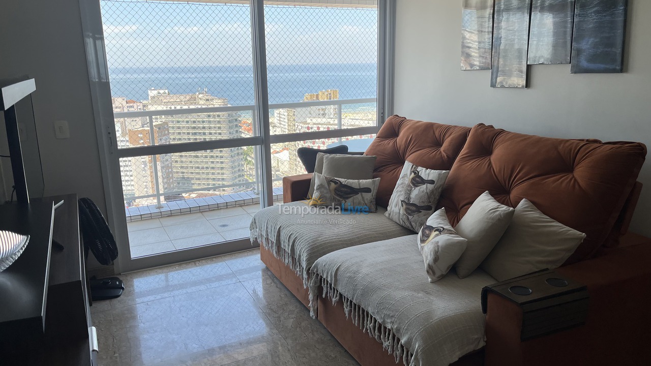 Apartamento para aluguel de temporada em Santos (Gonzaga)