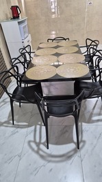 Sala de jantar conjugada 