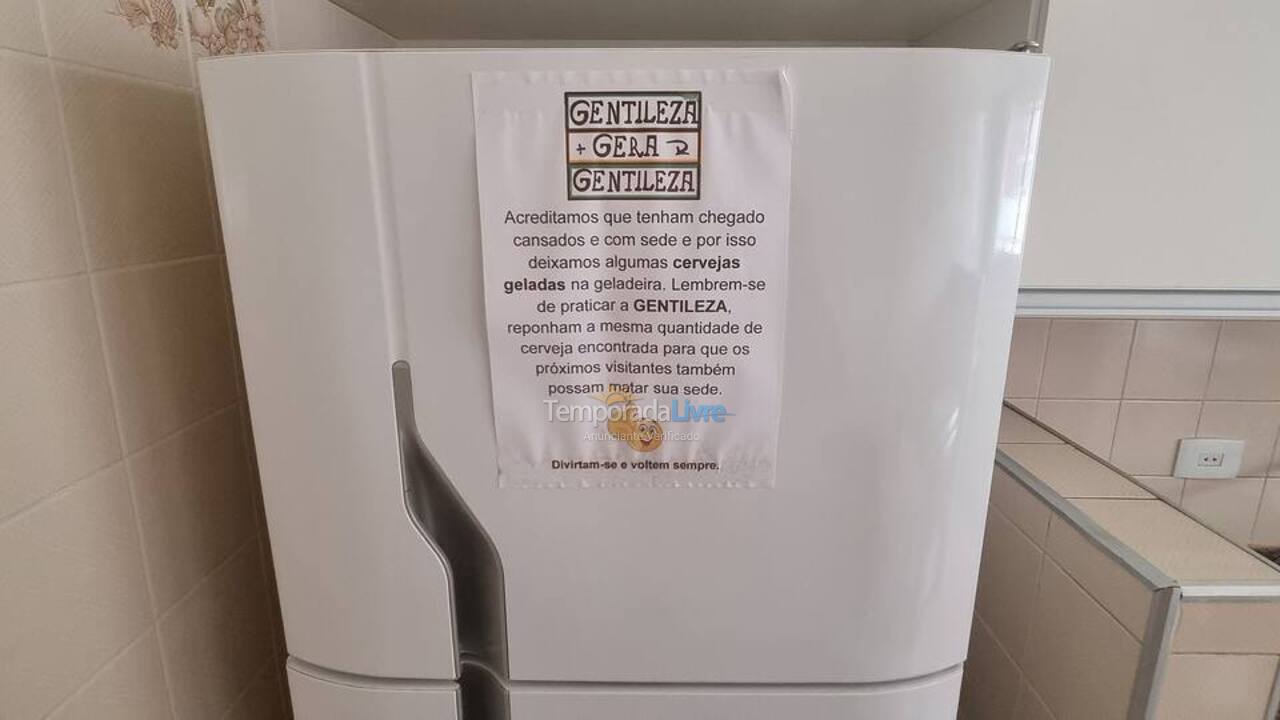 Apartamento para aluguel de temporada em Ubatuba (Praia Grande)