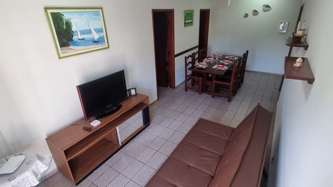 Sala de tv + sofá-cama