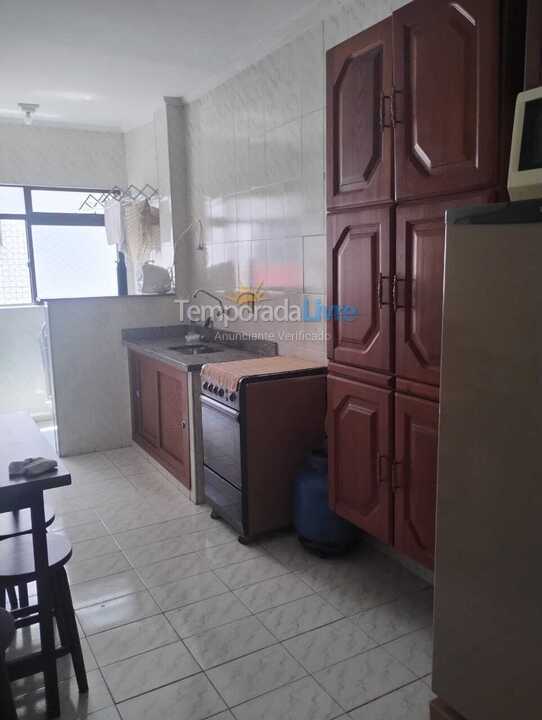 Apartamento para aluguel de temporada em Praia Grande (Caiçara Jardim Real)