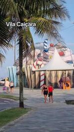 Apto 2 dorm, Vista lateral da praia 200m