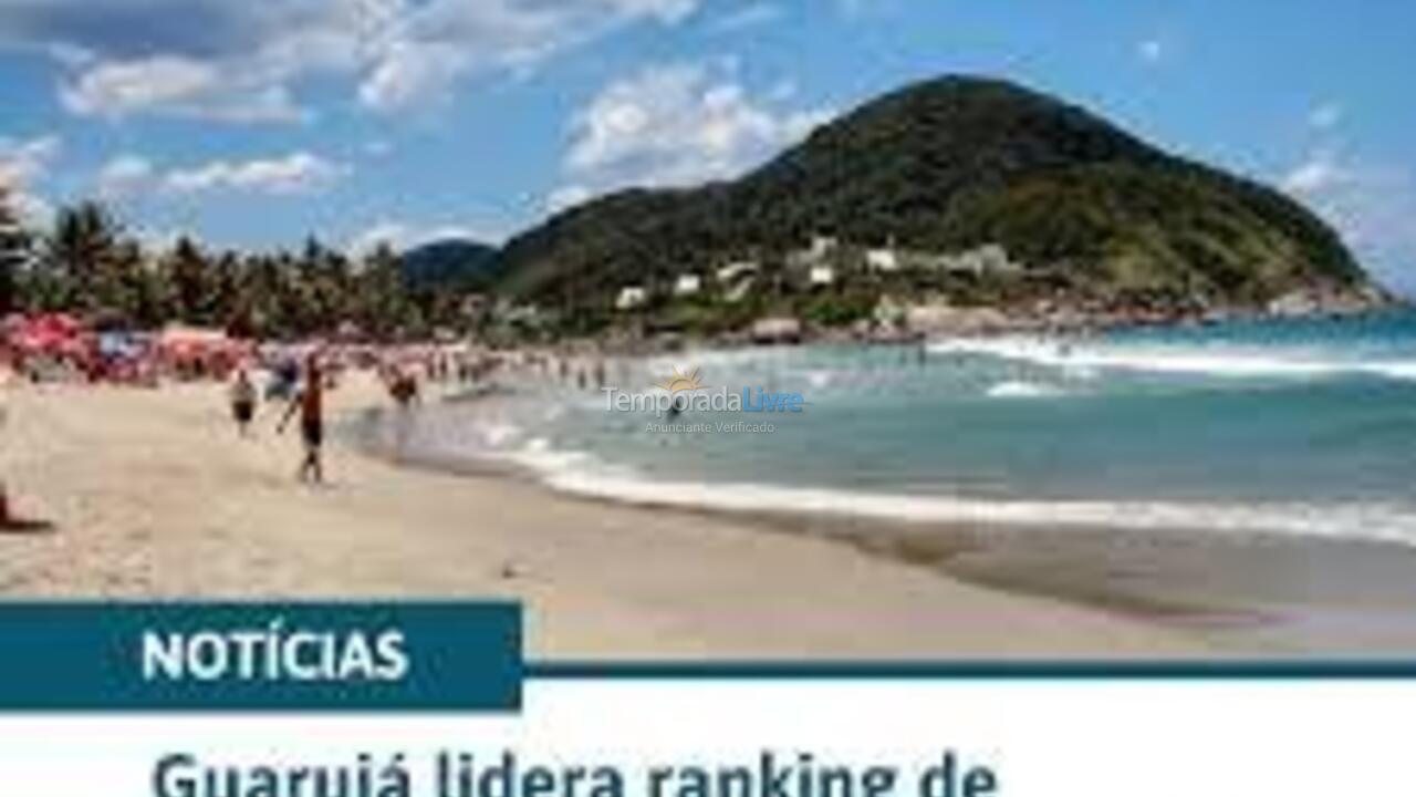 Apartamento para aluguel de temporada em Guarujá (Pitangueiras)