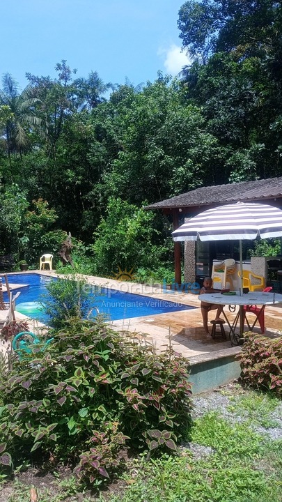 Chácara / sítio para aluguel de temporada em Ubatuba (Taquaral)