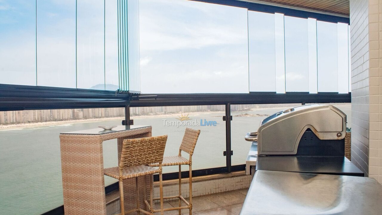 Apartamento para alquiler de vacaciones em Guarujá (Jardim Asturias)