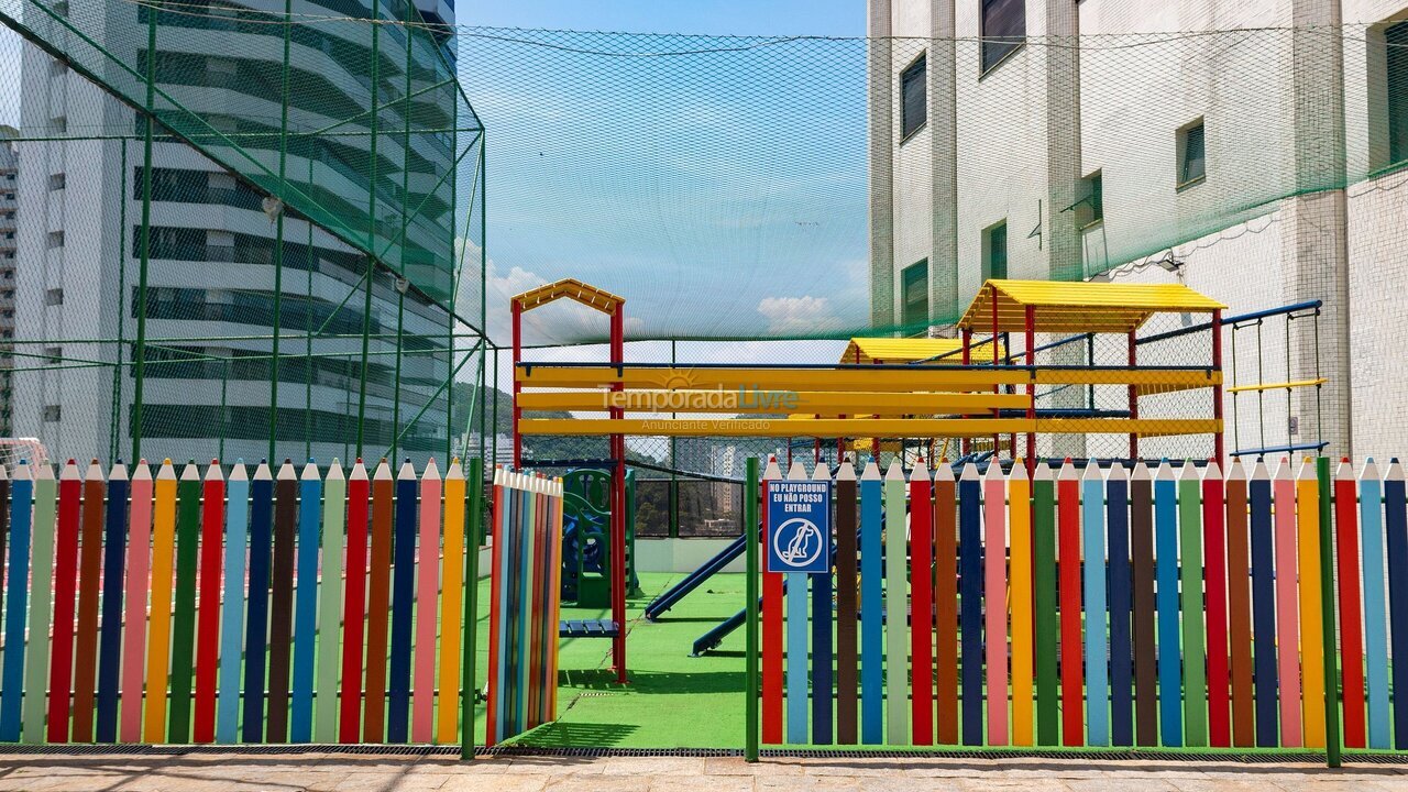 Apartamento para alquiler de vacaciones em Guarujá (Jardim Asturias)