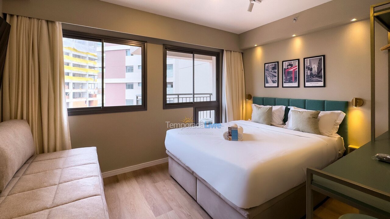 Apartamento para aluguel de temporada em São Paulo (Santo Amaro)