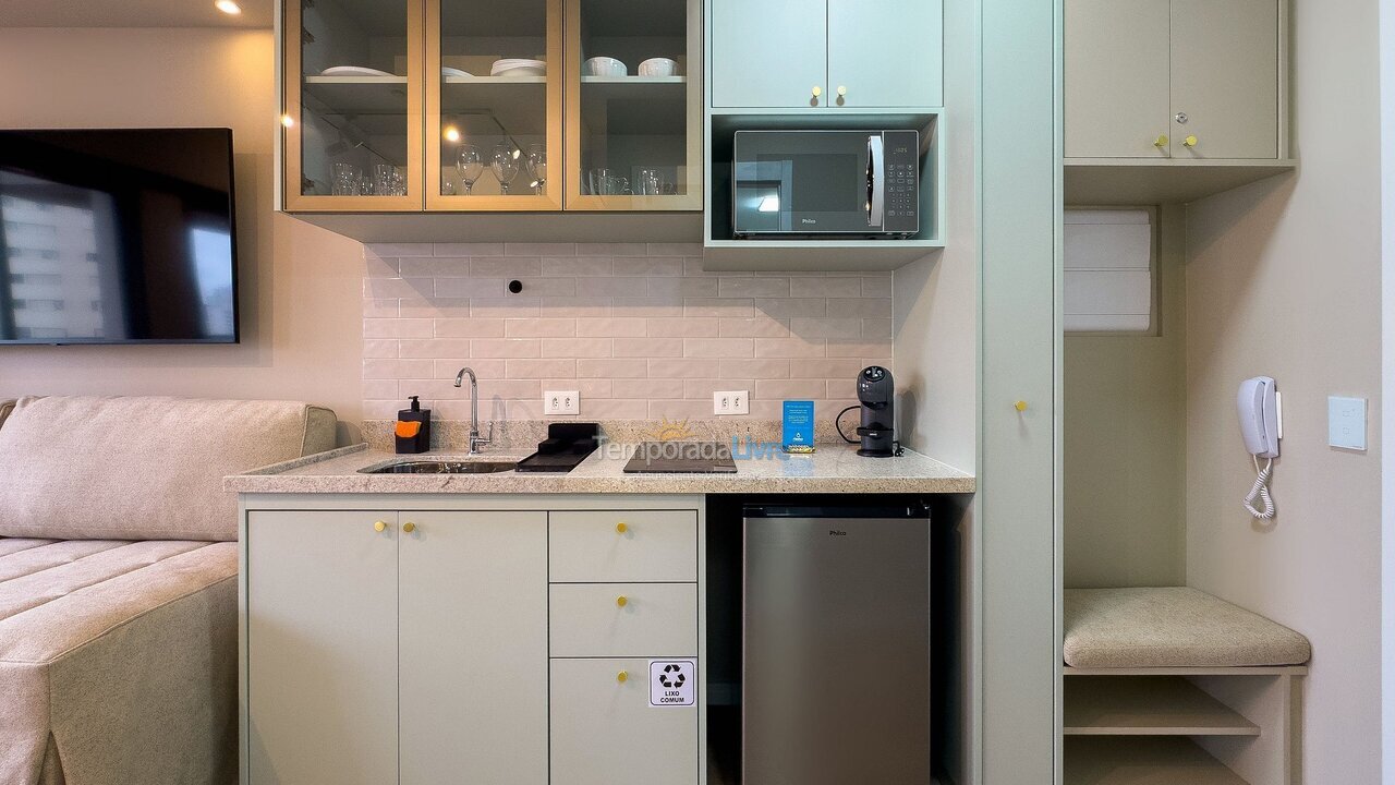 Apartamento para aluguel de temporada em São Paulo (Santo Amaro)