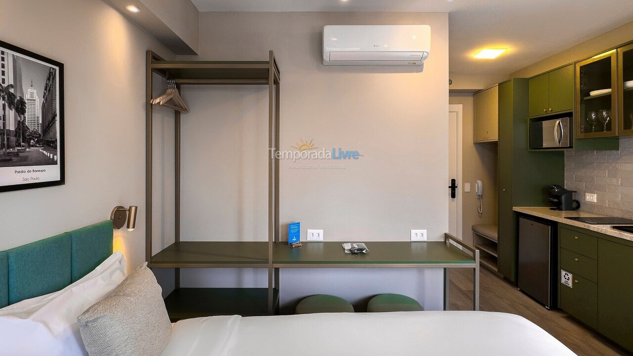 Apartamento para aluguel de temporada em São Paulo (Santo Amaro)