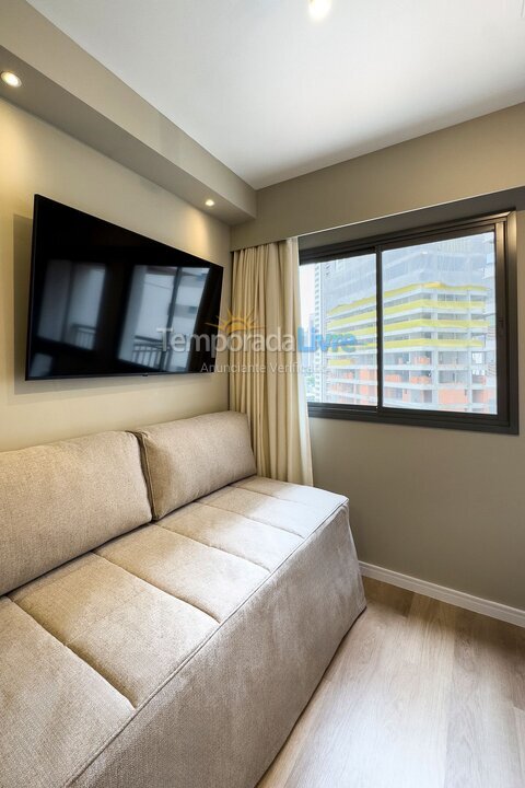 Apartamento para aluguel de temporada em São Paulo (Santo Amaro)