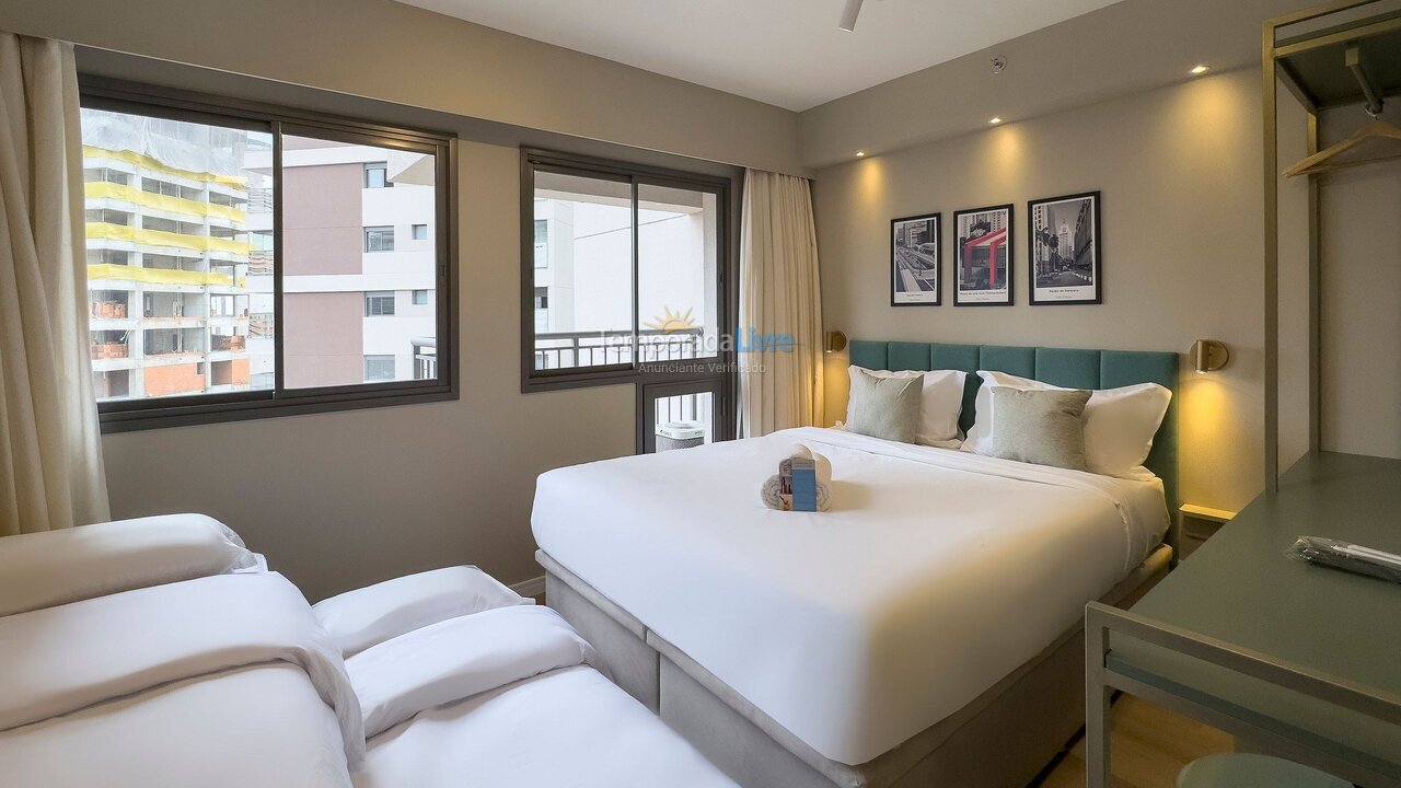 Apartamento para aluguel de temporada em São Paulo (Santo Amaro)