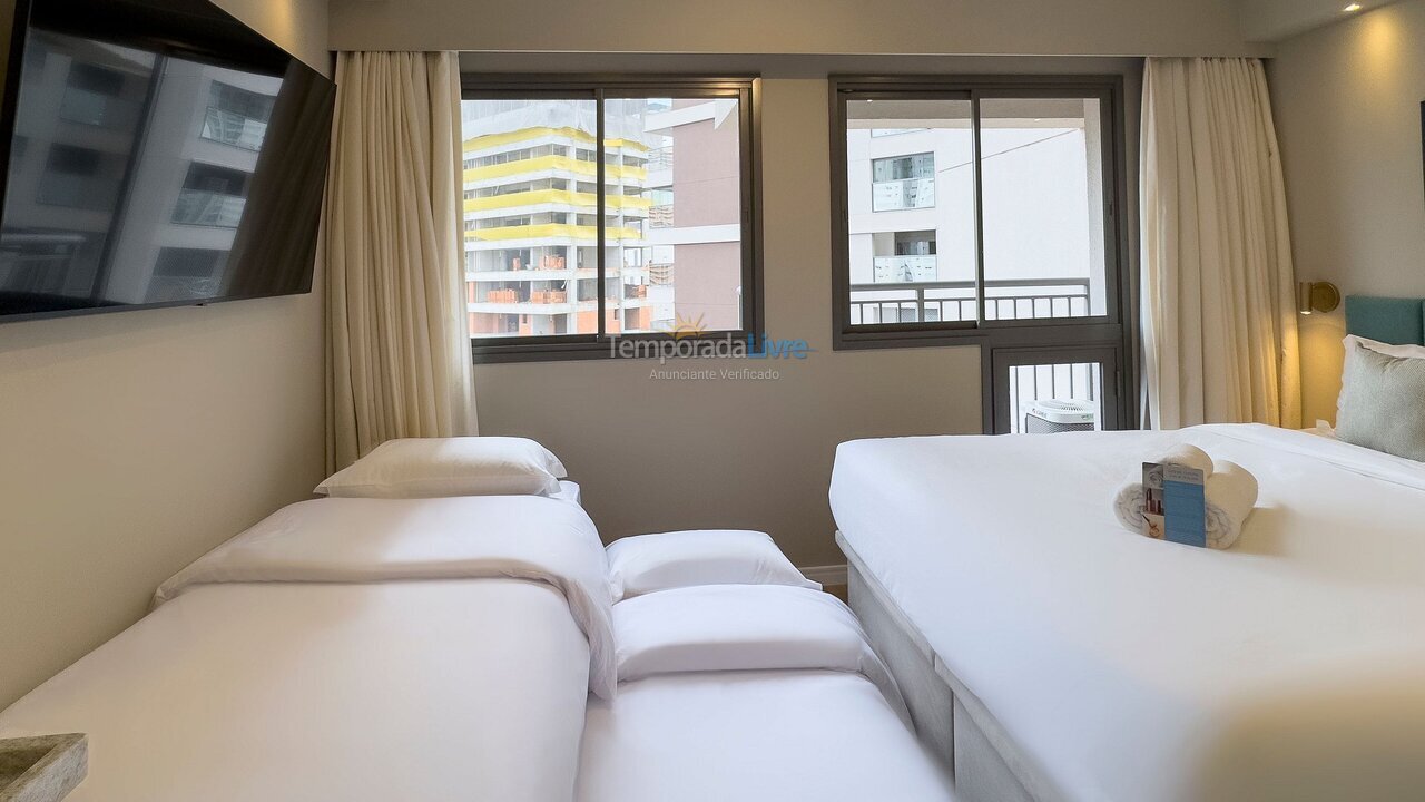 Apartamento para aluguel de temporada em São Paulo (Santo Amaro)
