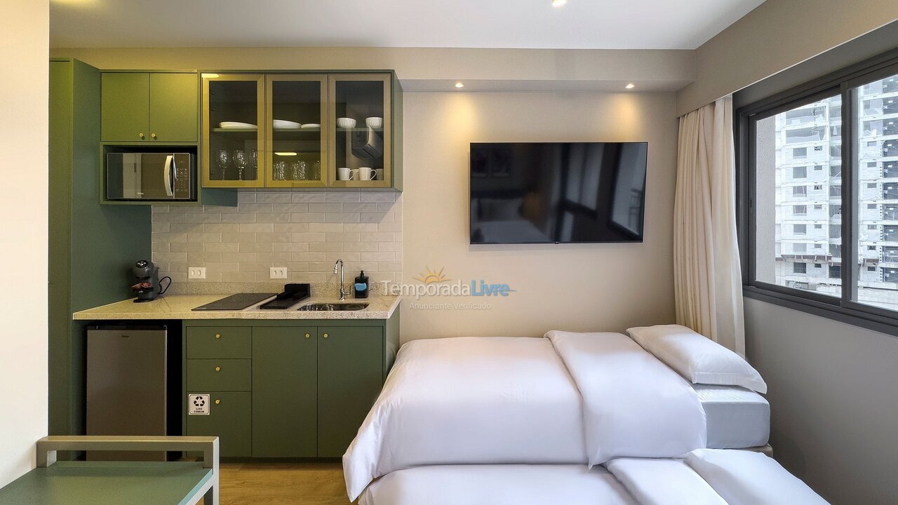 Apartamento para aluguel de temporada em São Paulo (Santo Amaro)