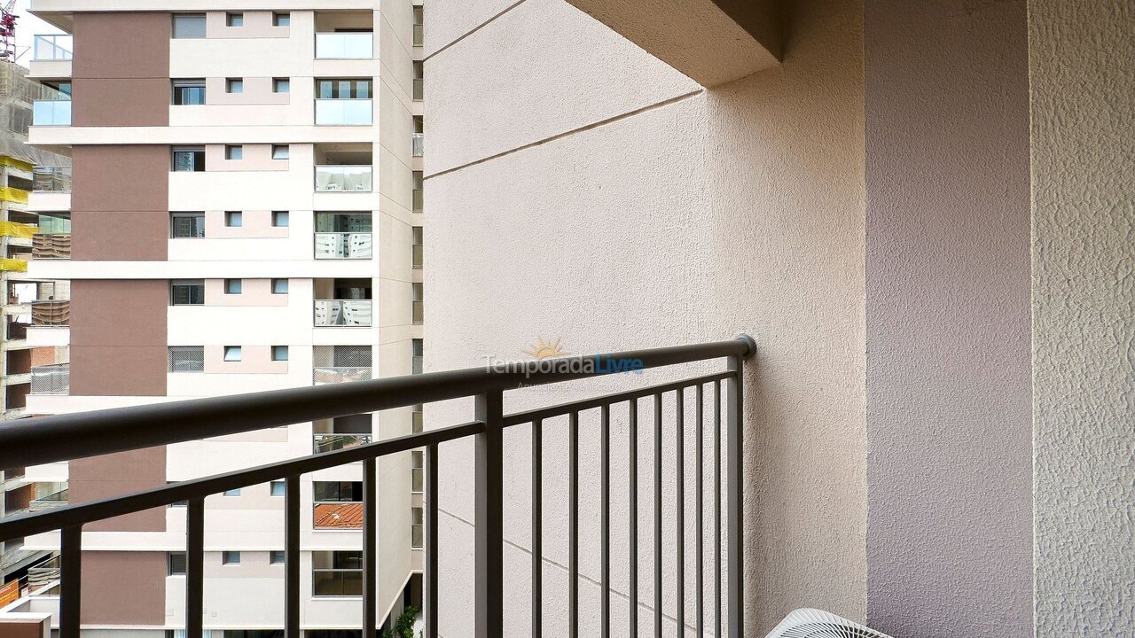 Apartamento para aluguel de temporada em São Paulo (Santo Amaro)