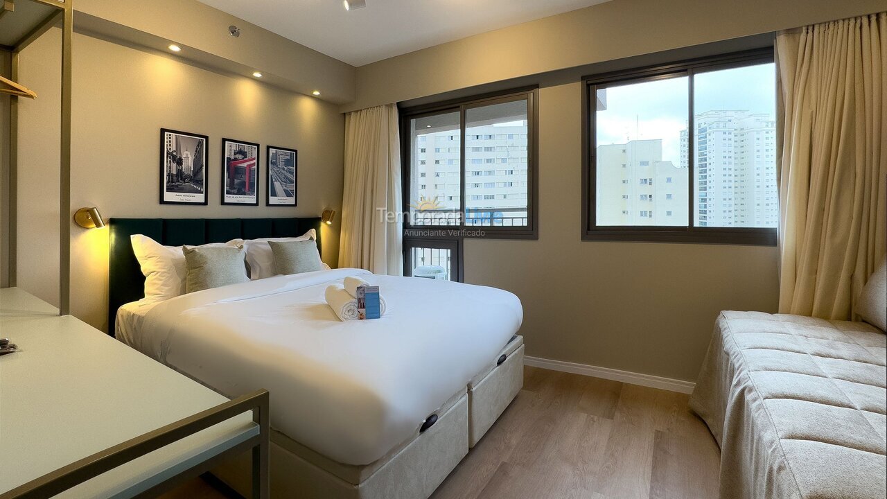 Apartamento para aluguel de temporada em São Paulo (Santo Amaro)