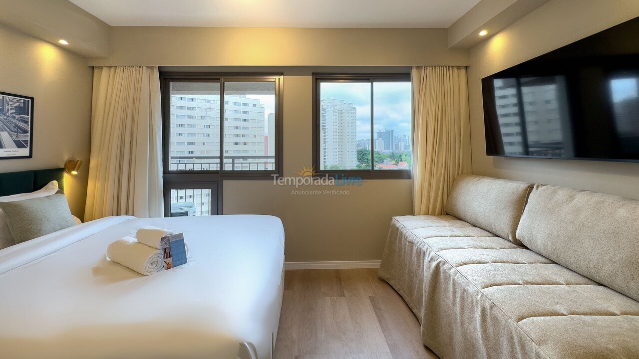 Apartamento para aluguel de temporada em São Paulo (Santo Amaro)