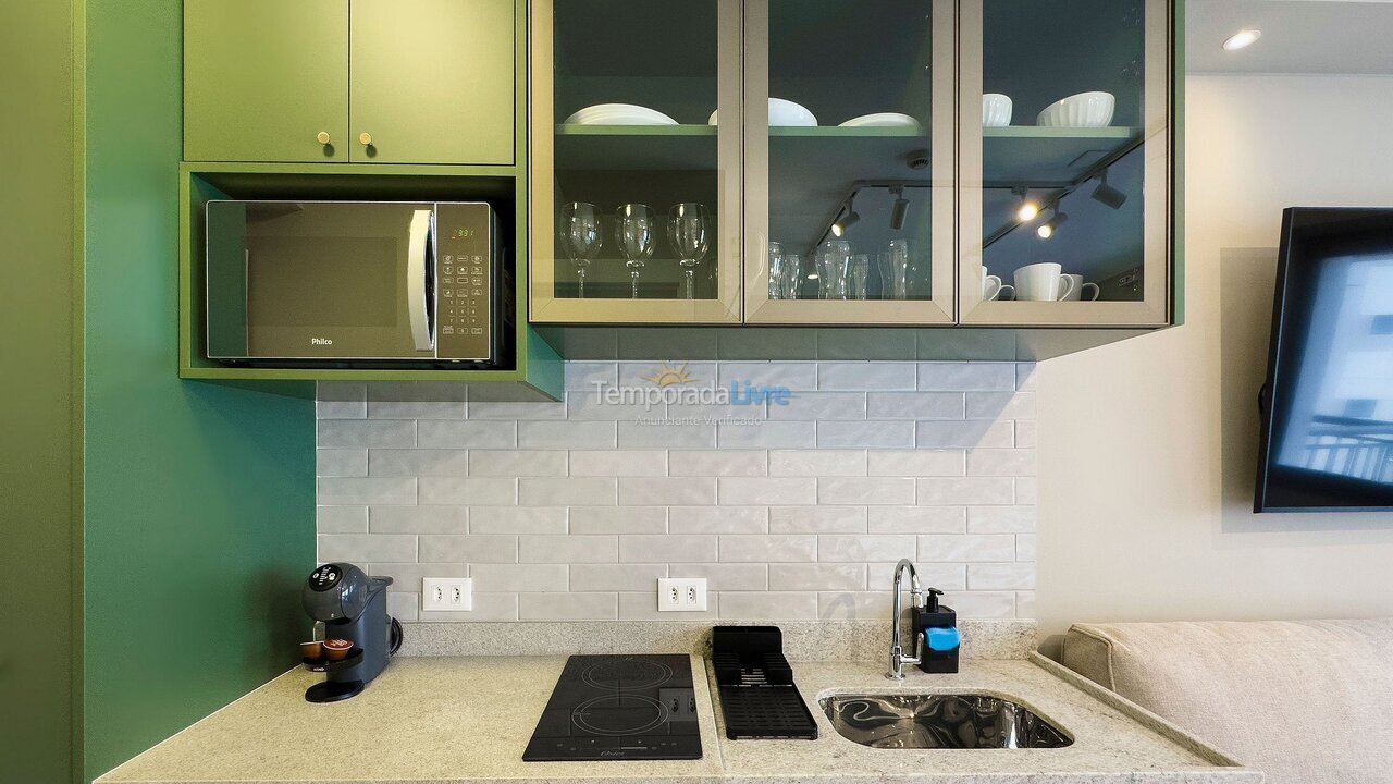 Apartamento para aluguel de temporada em São Paulo (Santo Amaro)