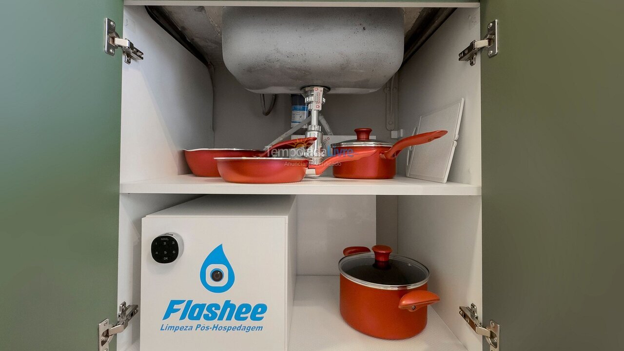 Apartamento para aluguel de temporada em São Paulo (Santo Amaro)