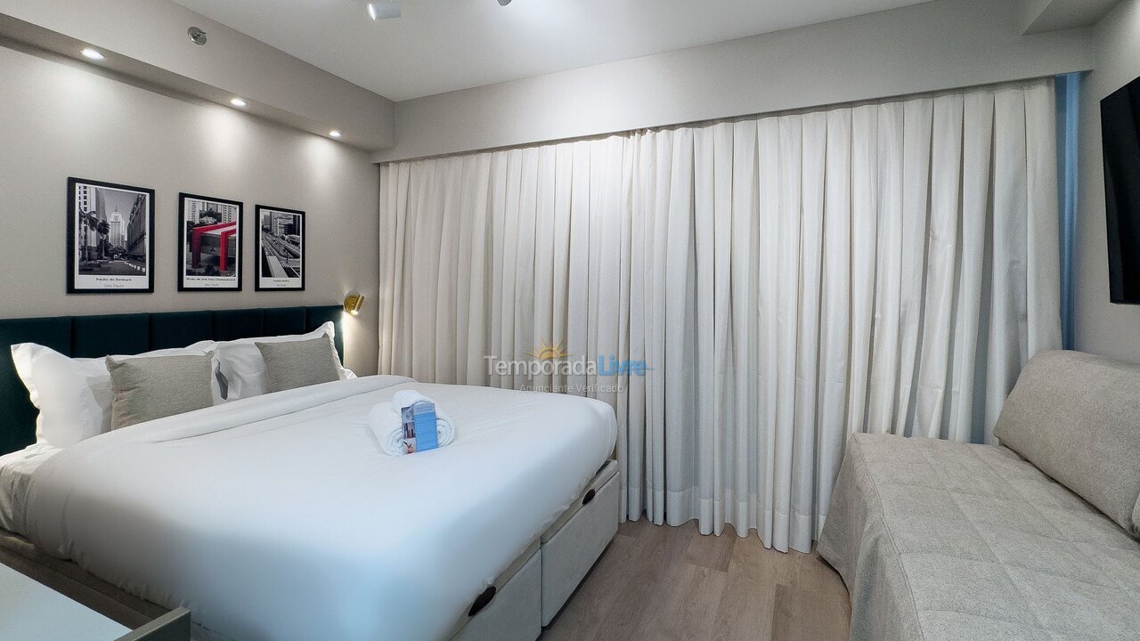 Apartamento para aluguel de temporada em São Paulo (Santo Amaro)