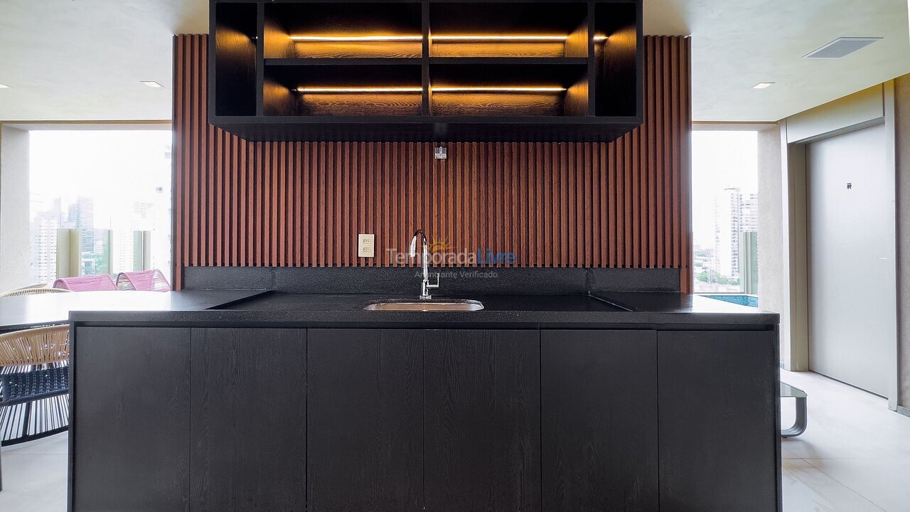 Apartamento para aluguel de temporada em São Paulo (Santo Amaro)