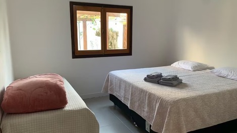 Harmoniously integrated with the natural landscape of Maresias beach.