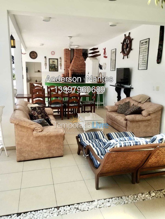 House for vacation rental in Guarujá (Praia do Pernambuco)