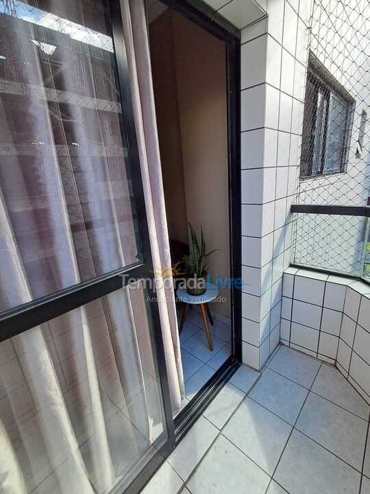 Apartamento para aluguel de temporada em Praia Grande (Vila Mirim)
