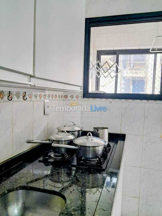 Apartamento para aluguel de temporada em Praia Grande (Vila Mirim)