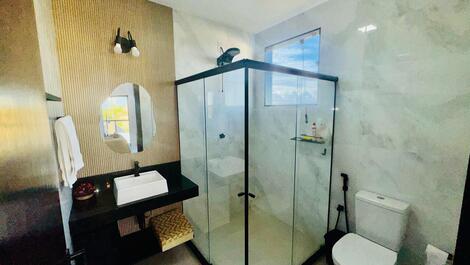 Praia Grande Linda Casa Duplex 3Q com Ar Split Piscina Churrasqueira