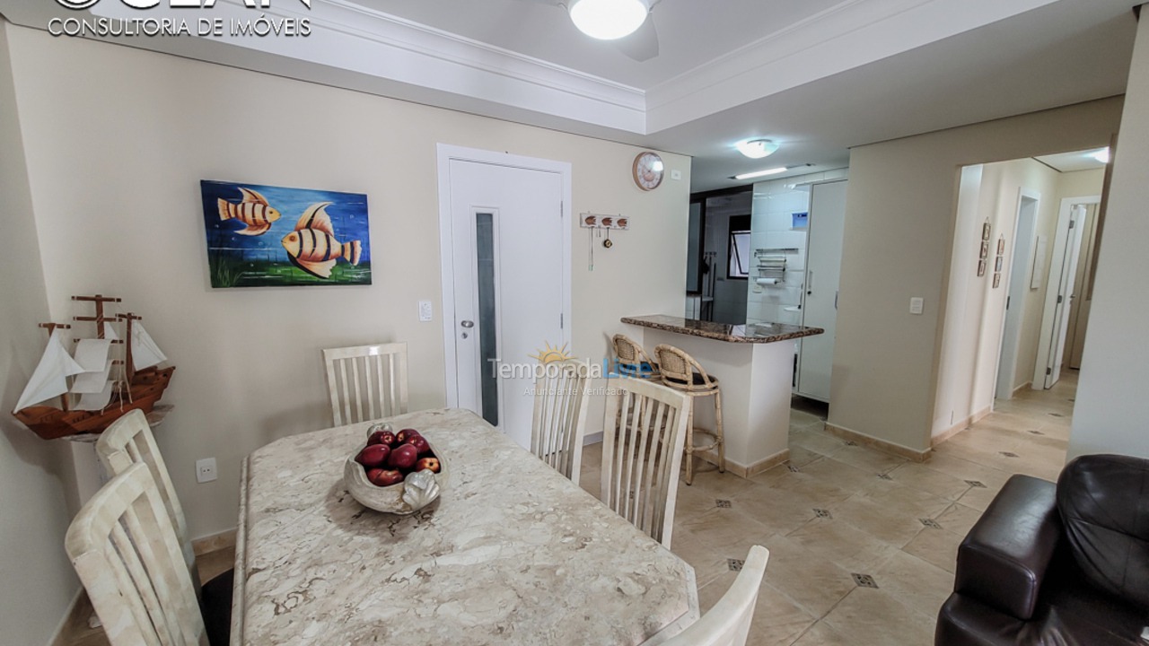 Apartamento para aluguel de temporada em Bertioga (Riviera de São Lourenço)