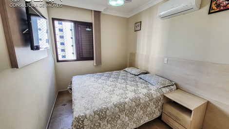 3 dormitórios sendo 1 suíte, 2 banheiros módulo 6