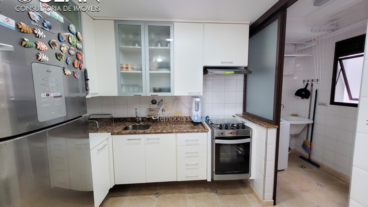 Apartamento para aluguel de temporada em Bertioga (Riviera de São Lourenço)