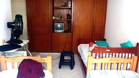 Apartamento para vacaciones, cerca del centro comercial São Vicente, SP